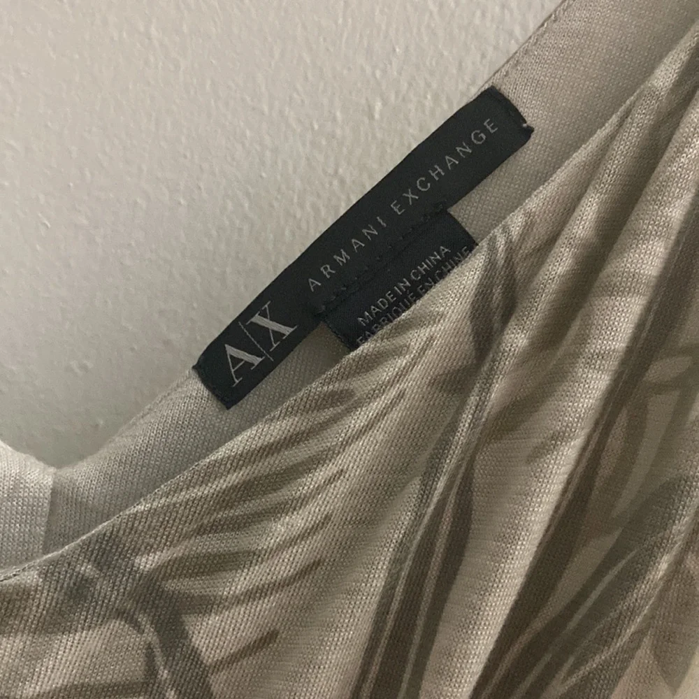 Armani Exchange NWOT 🎀host pick🎀 maxi dress Gray Green White - Picture 3 of 3
